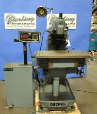 used deckel universal mill FP-2