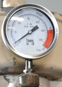 used kr wilson hydraulic hand h- frame press 2301838