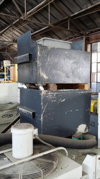 used puckmaster metal chip briquetting system great for scrap metal processing of metal turnings from lathes, cnc lathes, grinding machines. built for compacting shavings, grindings, and turnings as well as fluid removal 225H