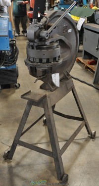 used rotex hand turret punch 18-A