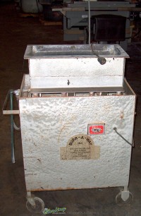 used burr-a-way vibro tumbler (tub type) N/A