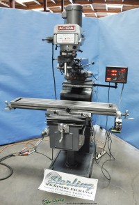 used acra vertical mill AM3VK