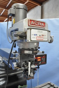 used acra vertical mill AM3VK