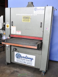 used grindmaster belt grinder dry sander for sheet metal 2075M