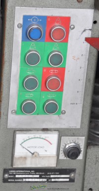 used grindmaster belt grinder dry sander for sheet metal 2075M