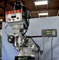 used acra vertical mill AM-3VAC