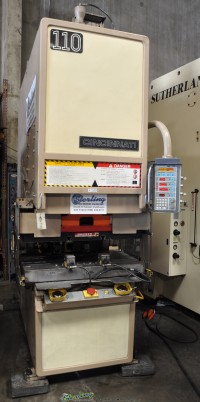 used cincinnati obs hydraulic press 110-OBS