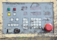 used amada power shear (parts machine.  control needs work) M4045