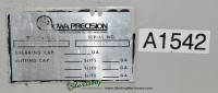 used iowa precision slitter cut to length line ESLR 6016