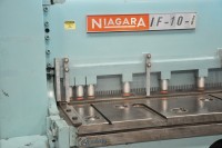 used niagara hydraulic power shear IF-10-3/8