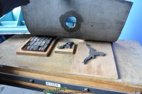 used schwabe hydraulic clicker press D