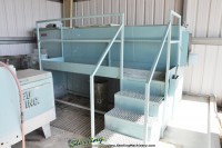 used almco vibratory deburring machine (tub type) V-27
