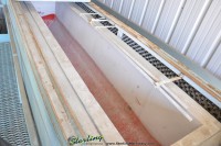 used almco vibratory deburring machine (tub type) V-27