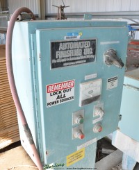 used automated finish vibratory deburring machine (tub type) AV - 5
