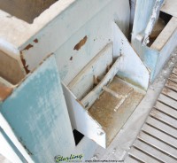 used automated finish vibratory deburring machine (tub type) AV - 5