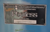 used peerless fully automatic (hydraulic swivel head) horizontal bandsaw 1400-A