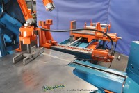 used peerless fully automatic (hydraulic swivel head) horizontal bandsaw 1400-A