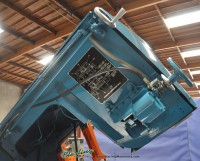 used peerless fully automatic (hydraulic swivel head) horizontal bandsaw 1400-A