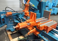 used peerless fully automatic (hydraulic swivel head) horizontal bandsaw 1400-A
