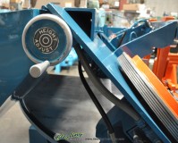 used peerless fully automatic (hydraulic swivel head) horizontal bandsaw 1400-A