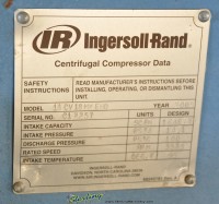 used ingersoll rand centac air compressor 1ACV18M2EHD