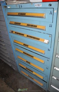 used stanley vidmar tool storage cabinet