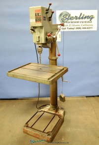 used boice crane floor drill press (geared) 24200