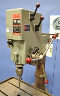 used boice crane floor drill press (geared) 24200