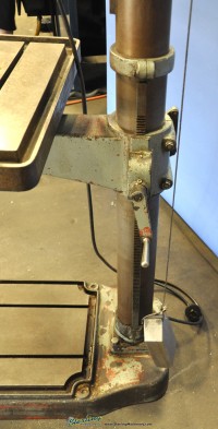 used boice crane floor drill press (geared) 24200