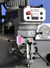 used acra cnc vertical mill (bed type) DM-2VS
