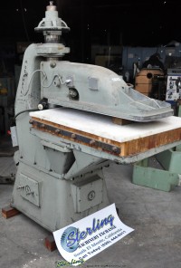 used schwabe hydraulic clicker press D