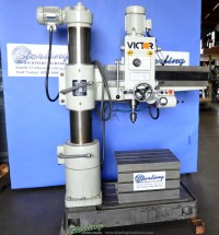 used victor radial arm drill 837