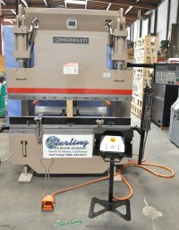 used cincinnati cnc hydraulic press brake 60 CB II x 4
