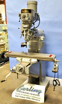 used doall vertical mill Series 1