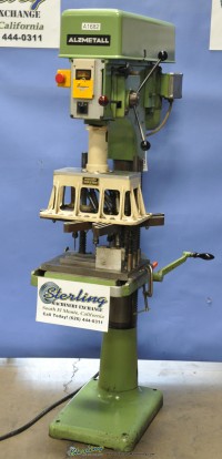 used alzmetall floor drill press AX3SV