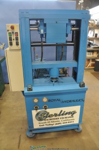 used royal hydraulics upacting h frame hydraulic press J102A