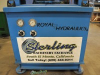 used royal hydraulics upacting h frame hydraulic press J102A