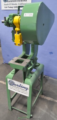 used benchmaster obi punch press (deep throat)