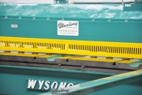 used wysong power squaring shear P37-134
