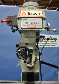 used turret vertical milling machine 