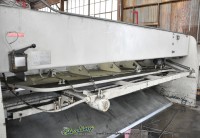 used amada hydraulic metal cutting power shear H-4065