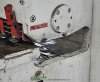 used amada hydraulic metal cutting power shear H-4065