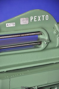 pexto & wilcox powered slitter machine 225SD