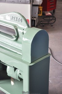 pexto & wilcox powered slitter machine 225SD