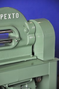 pexto & wilcox powered slitter machine 225SD