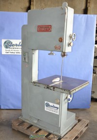 used rodgers vertical bandsaw (wood and plastic only) 240