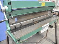 used central machinery metal shear, finger brake and slip roller combonation machine 41126
