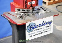 used central bench top hand notcher
