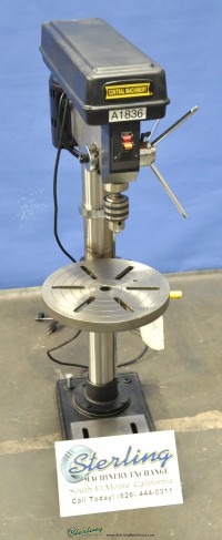 used central machinery 16 speed floor drill press 38144