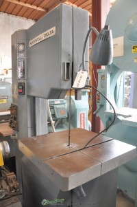 used delta/rockwell vertical bandsaw 28- 3x5